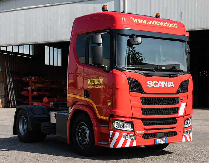 Autovictor dà il benvenuto al nuovo Scania R500