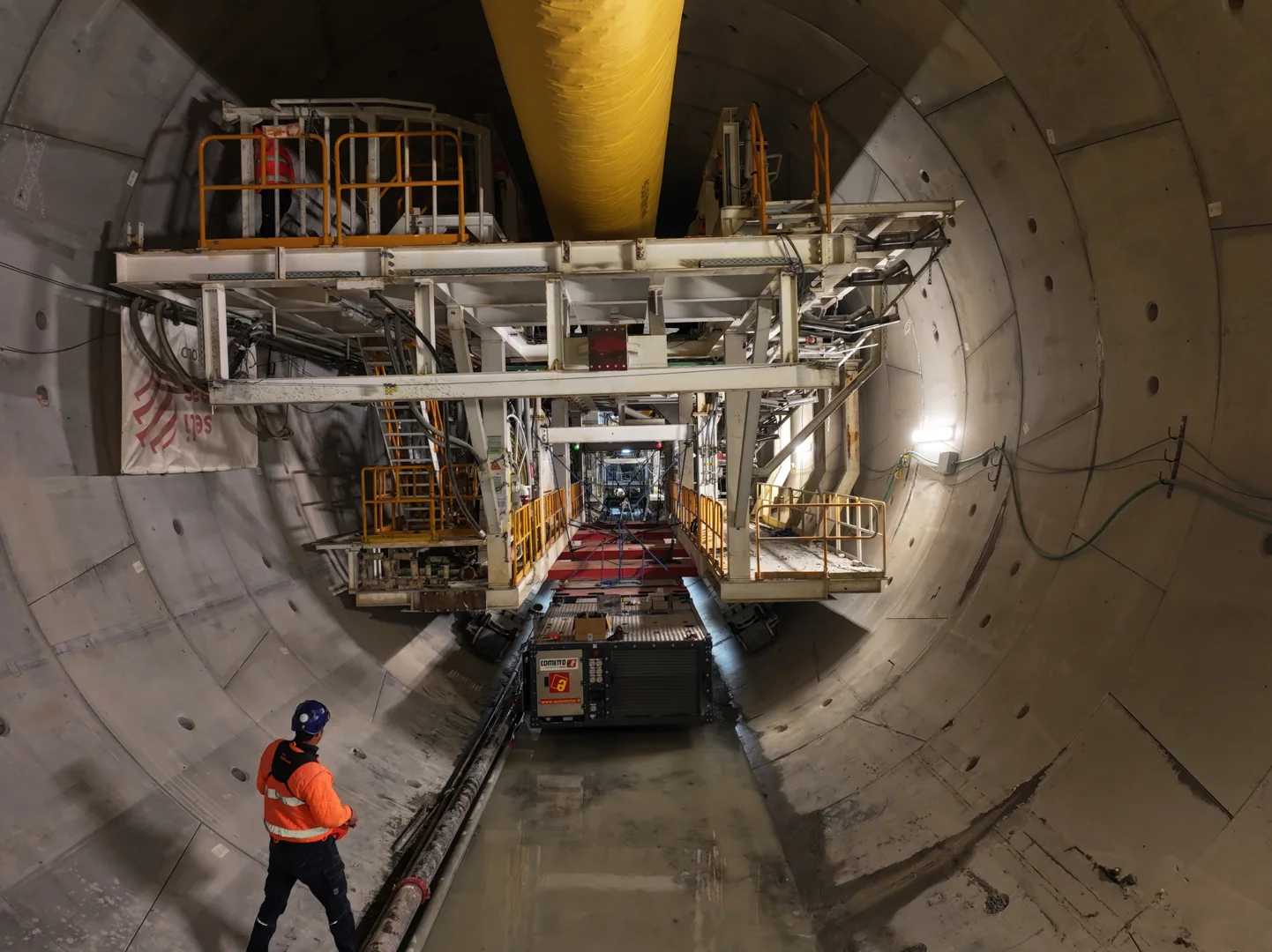 TBM installation