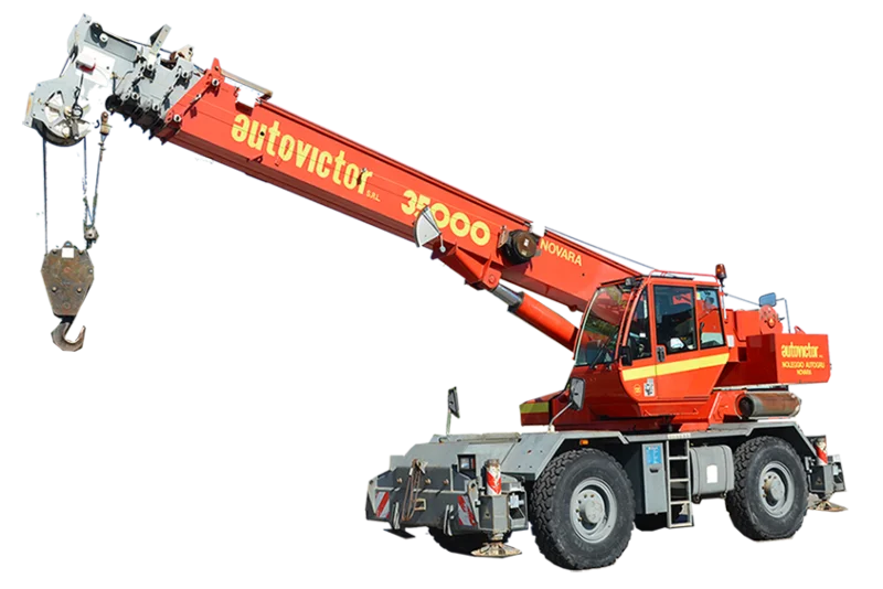 Autogrù Fuoristrada TEREX A350
