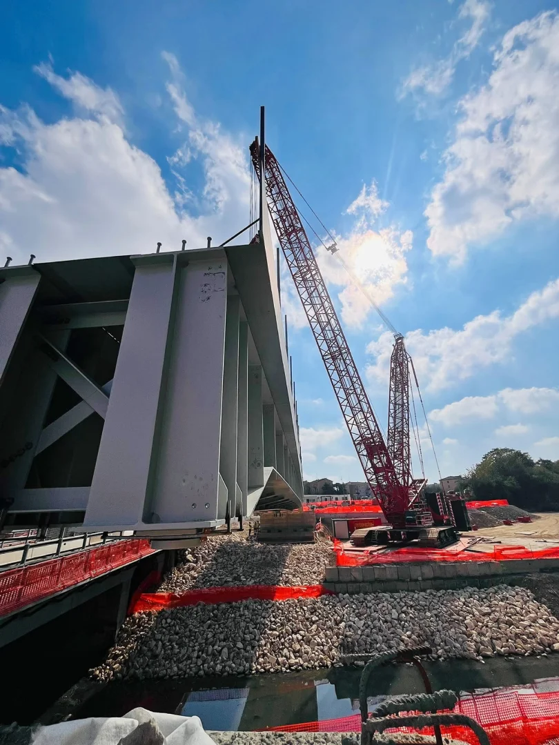 INSTALLAZIONE DI UN PONTE TRANVIARIO A BOLOGNA! - 4