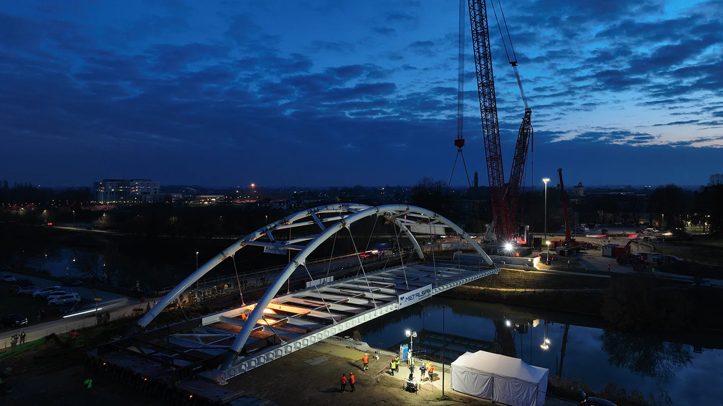 Installazione ponte di Trecenta (RO) - 6
