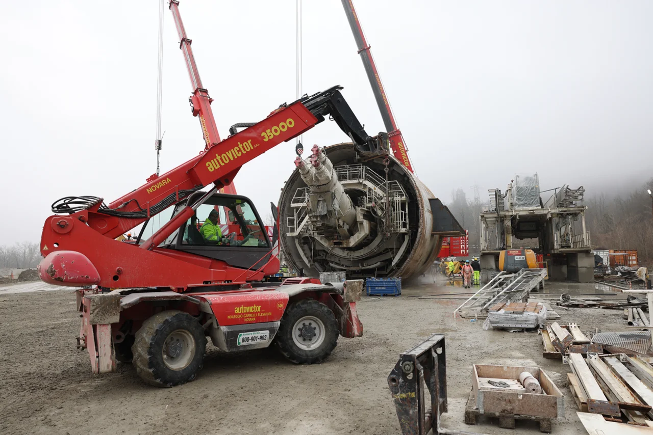 TBM installation - 3