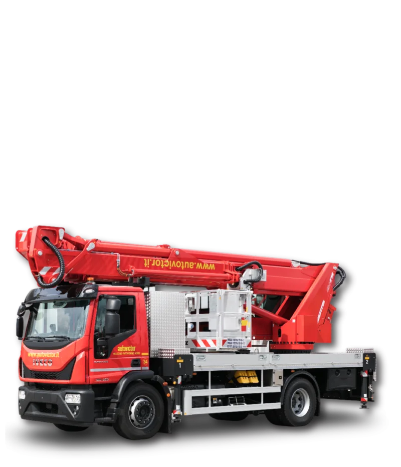 Piattaforma Aerea Autocarrata MULTITEL PAGLIERO MJ 375