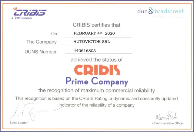 Certificazione Commerciale