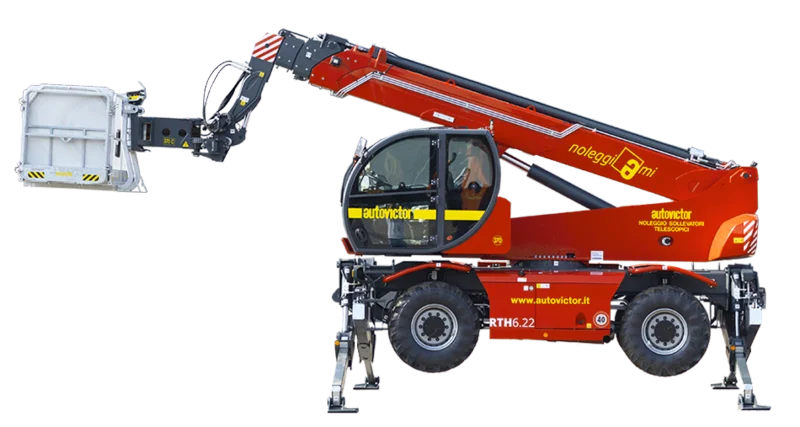 Sollevatore Telescopico Rotativo MAGNI RTH 6.22