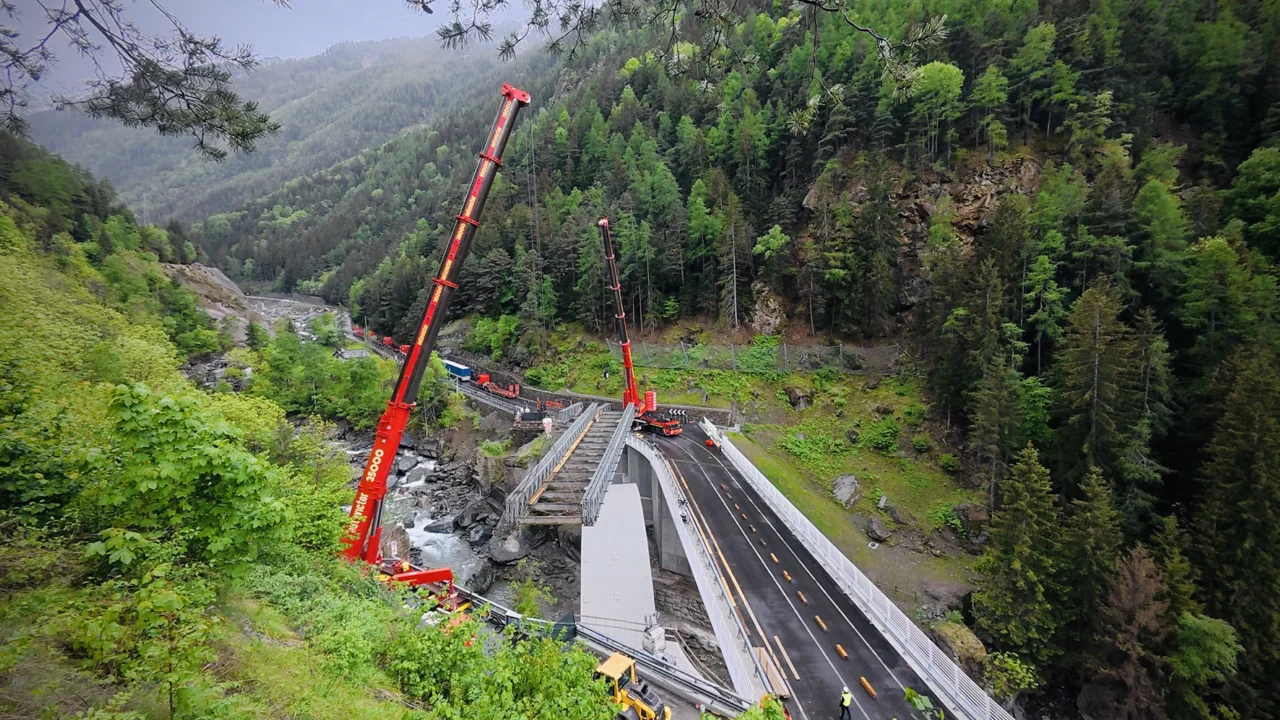 Smantellamento di un ponte in Val D’Aosta! - 3