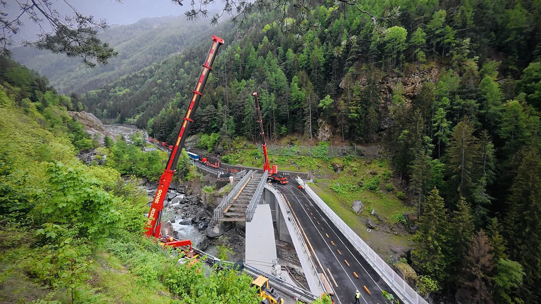 Smantellamento di un ponte in Val D’Aosta! - 3