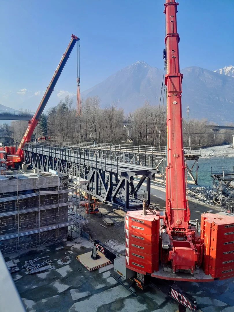 Sostituzione di un ponte ferroviario a Domodossola - 1