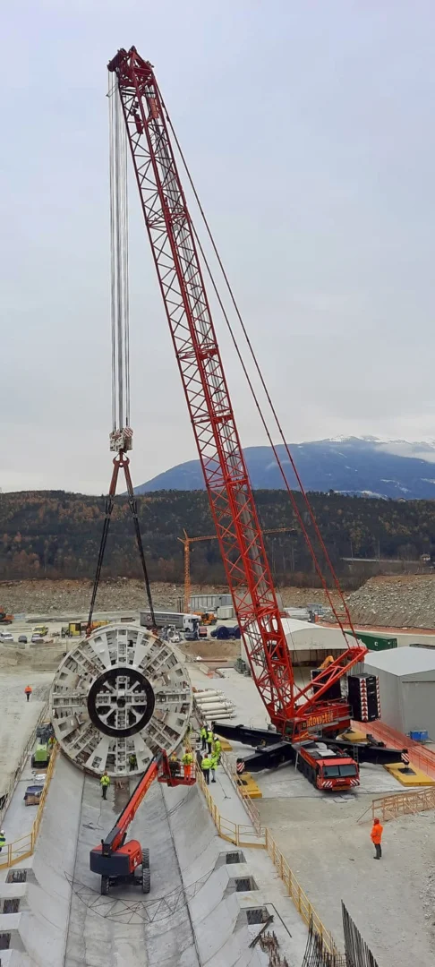TBM installation - 2