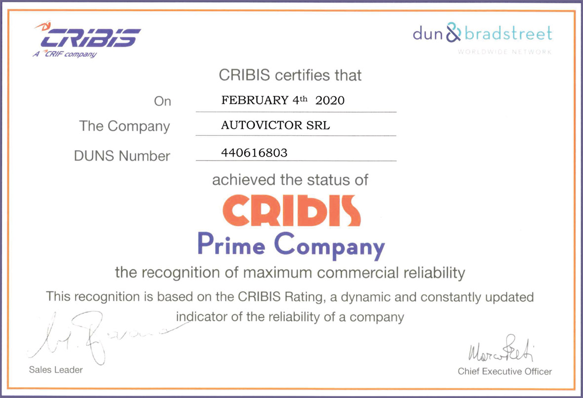 Certificazione Commerciale